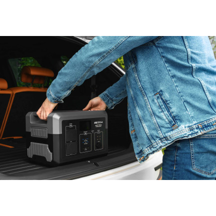 Портативна електростанція 2Е Syla, 1500 Вт, 1280 Вт/год, WiFi/BT, паралельне підключення, швидка зарядка