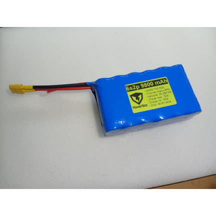 Акумулятор для дронів FPV 6s2p 9800 mah