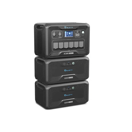Комплект зарядної станції Bluetti AC300 + 2XB300 Home Battery Backup