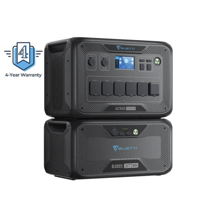 Комплект зарядної станції Bluetti AC500 + B300S Home Battery Backup