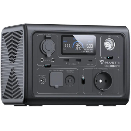 Зарядна станцiя Bluetti EB3A (268Wh/​600W)
