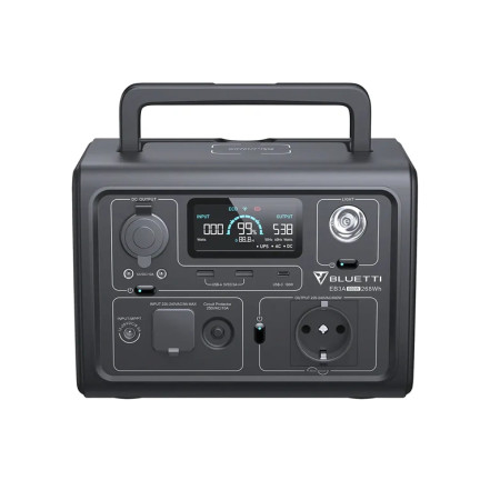 Зарядна станцiя Bluetti EB3A (268Wh/​600W)