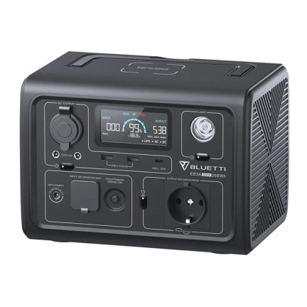 Зарядна станцiя Bluetti EB3A (268Wh/​600W)