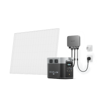 Комплект зарядної станції EcoFlow PowerStream (DELTA2000-EU/EFPowerStreamMI-EU-800W/EFL-BKWDELTAE)