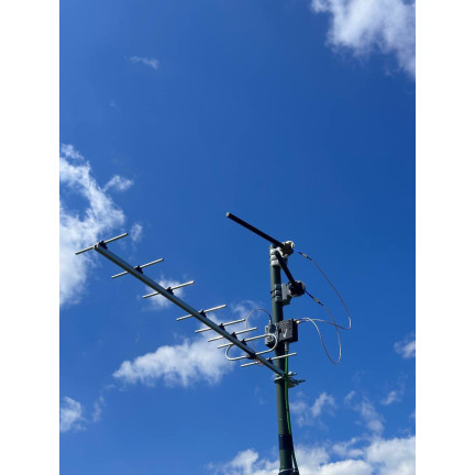 Виносна антена для управління дронами та БПЛА з укриття Military long range Helix