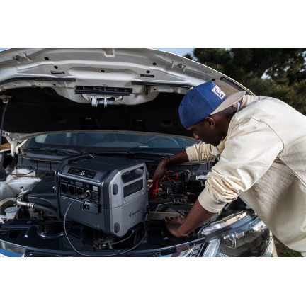 Портативна електростанція Segway CUBE 1000, 2584 Вт заг (R-Drive 4400 Вт), 1024 Вт/год, IPX3, BT, розширення ємності, швидка зарядка