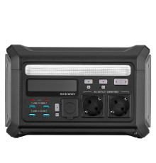 Портативна електростанція Segway LUMINA 500, 600 Вт (R-Drive 1200 Вт), 512 Вт/год, IPX3, BT, Interactive Ambient Light, швидка зарядка	