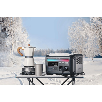 Портативна електростанція Segway LUMINA 500, 600 Вт (R-Drive 1200 Вт), 512 Вт/год, IPX3, BT, Interactive Ambient Light, швидка зарядка	